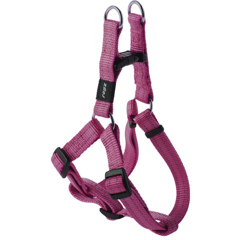 Rogz Classic Step-In Harness Pink Med