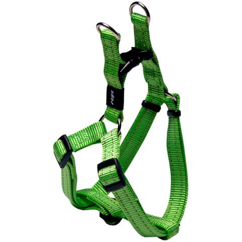 Rogz Classic Step-In Harness Lime Med