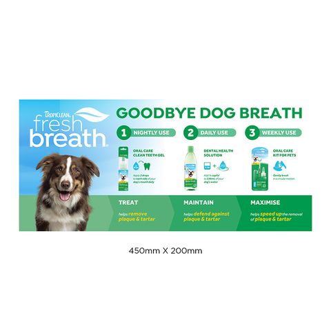 Tropiclean Dental Month Header Card