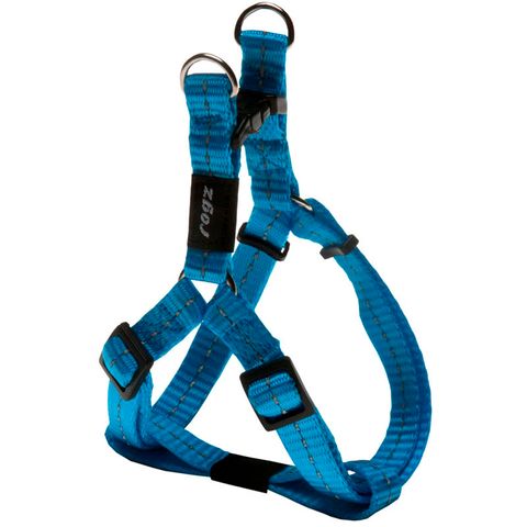 Rogz Classic Step-In Harness Turquoise Sml