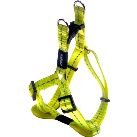 Rogz Classic Step-In Harness Dayglo Yellow Sml
