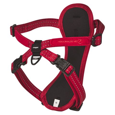 Rogz Utility Ergo Crossfit Harness Red Med