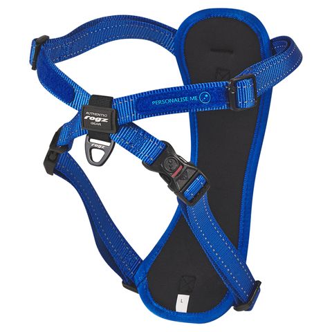 Rogz Utility Ergo Crossfit Harness Blue Lge