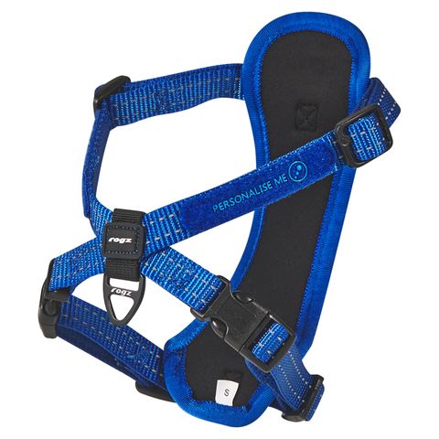 Rogz Utility Ergo Crossfit Harness Blue Sml