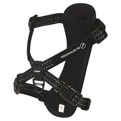 Rogz Utility Ergo Crossfit Harness Black Sml