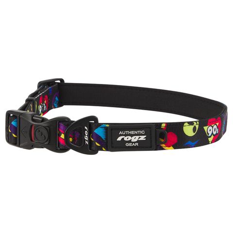 Rogz Fusion Classic Collar 90's Nostalgia Lge