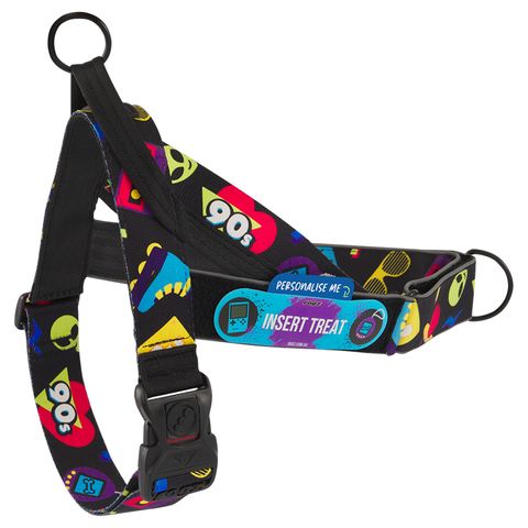 Rogz Fusion LetzGo Harness 90's Nostalgia Lge
