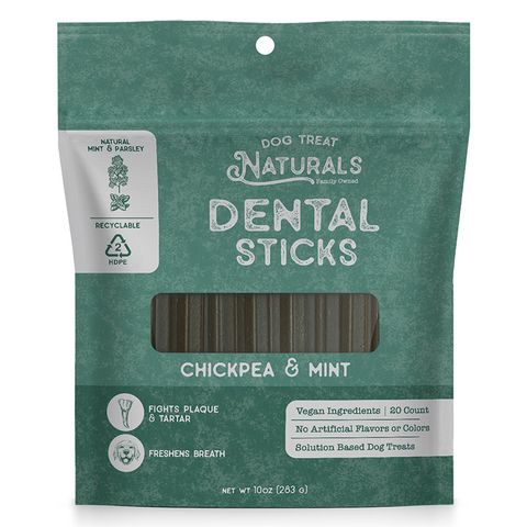 Dog Treat Naturals Chickpea and Mint Dental Sticks 283g