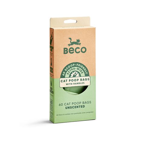 Beco Poop Bags Unscented for Cats
