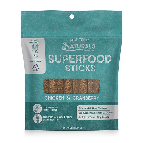 Dog Treat Naturals Superfood Sticks for Dogs