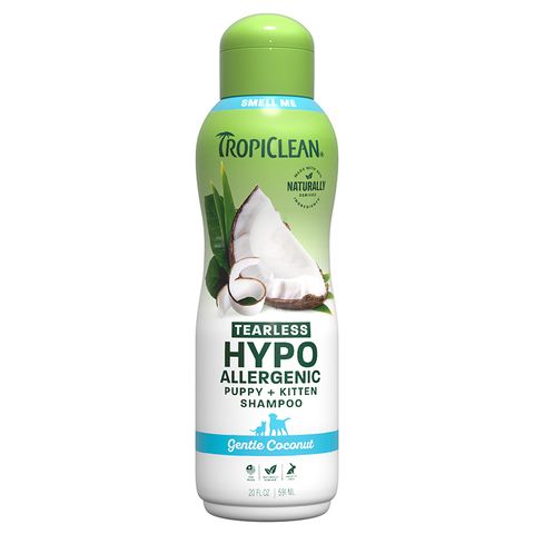 TropiClean Tearless Hypoallergenic Puppy & Kitten Shampoo 591mL