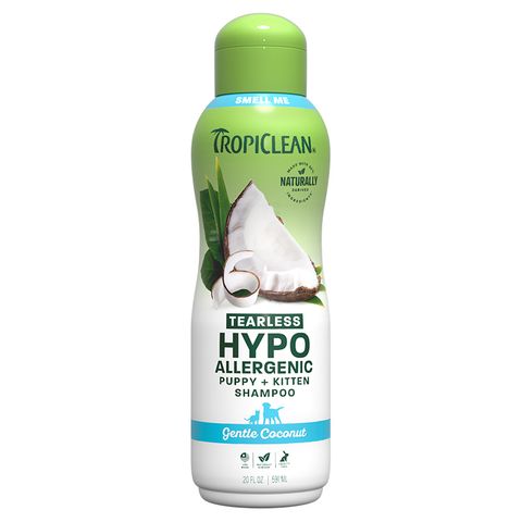 TropiClean Tearless Hypoallergenic Puppy & Kitten Shampoo 591mL