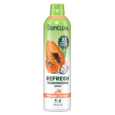 TropiClean Papaya Deodorizing Spray 295mL