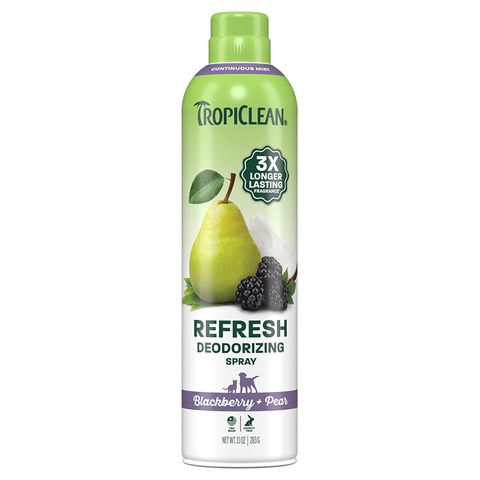 TropiClean Blackberry Pear Deodorizing Spray 295mL