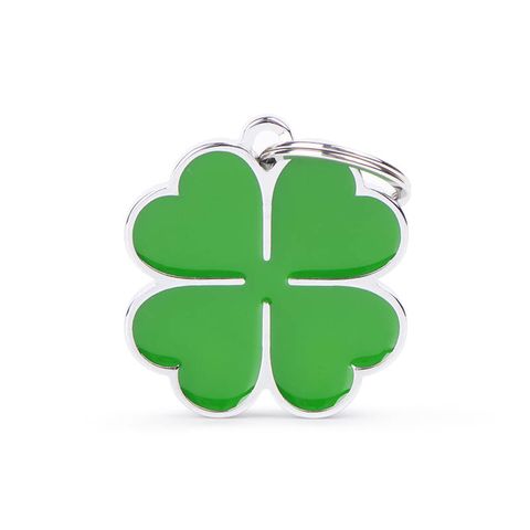 My Family Charm Big Four Leaf Clover