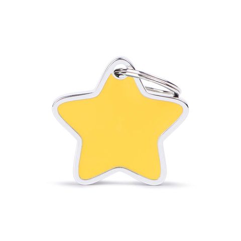 My Family Charm Large Yellow Star