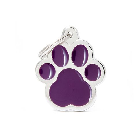 My Family Classic Paw Purple Lge
