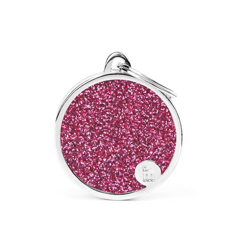 My Family Shine Circle Pink Lge
