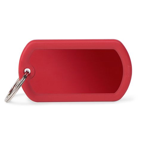 My Family Hush Tag Military Red/Red