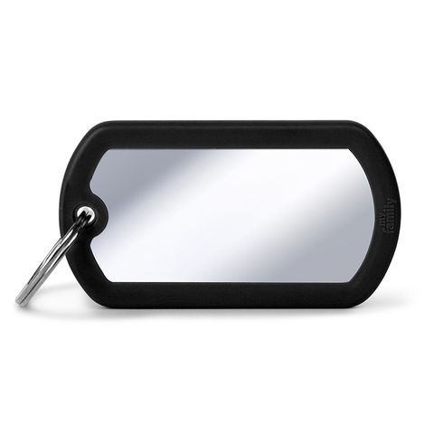 My Family Hush Tag Military Chrome/Black Xlge