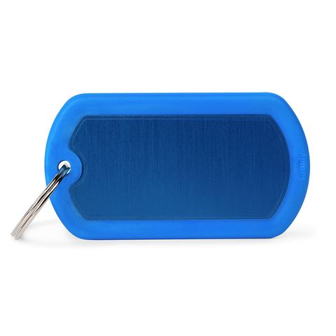 My Family Hush Tag Military Blue/Blue