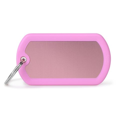 My Family Hush Tag Military Pink/Pink