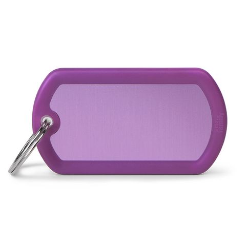 My Family Hush Tag Military Purple/Purple Lge