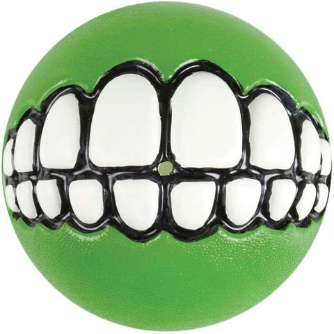Rogz Grinz Ball Lime Med 64mm