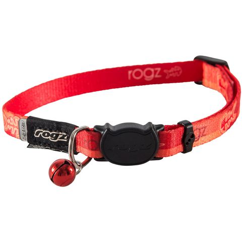 Rogz Kiddycat Safeloc Collar Tango Fishb 11mm