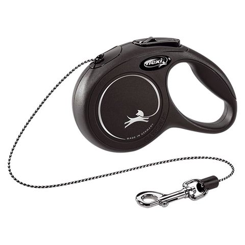 Flexi Classic Cat Cord Black XSml 3m