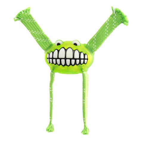 Rogz Flossy Grinz Dental Toy Lime Med