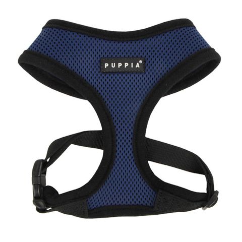 Puppia Soft Harness Royal Blue Med