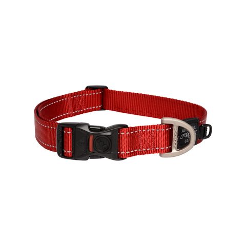 Rogz Utility Classic Collar Red Xlge