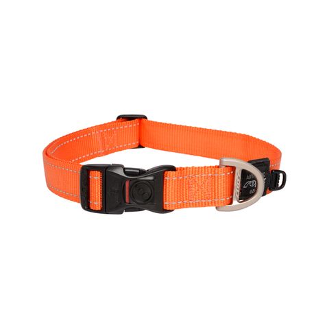 Rogz Utility Classic Collar Orange Xlge