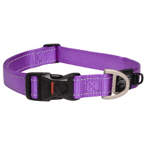 Rogz Utility Classic Collar Purple Xlge