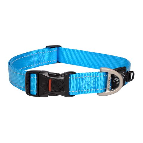 Rogz Utility Classic Collar Turquoise Xlge