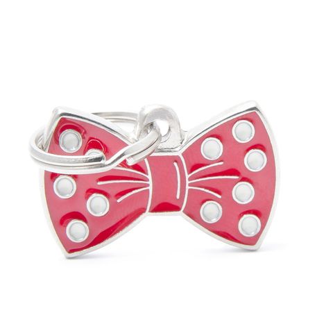 My Family Charm Red Bow