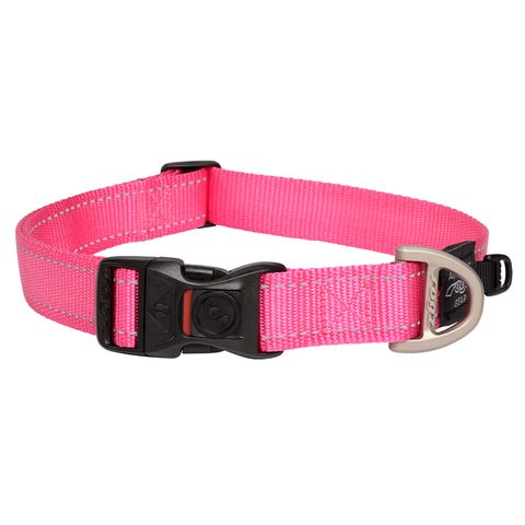 Rogz Utility Classic Collar Pink Xlge