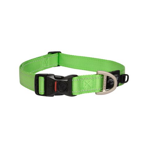 Rogz Utility Classic Collar Lime Xlge