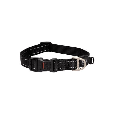 Rogz Utility Classic Collar Black Lge