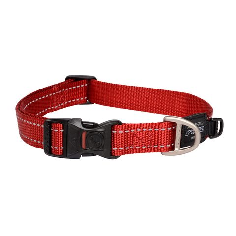 Rogz Utility Classic Collar Red Lge