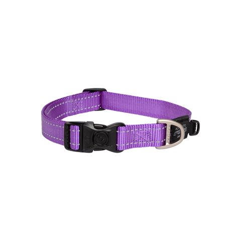 Rogz Utility Classic Collar Purple Lge