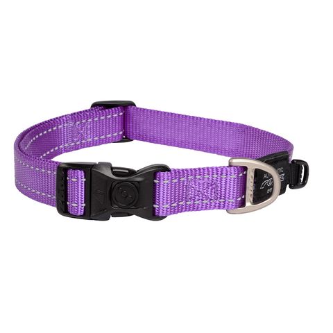 Rogz Utility Classic Collar Purple Lge