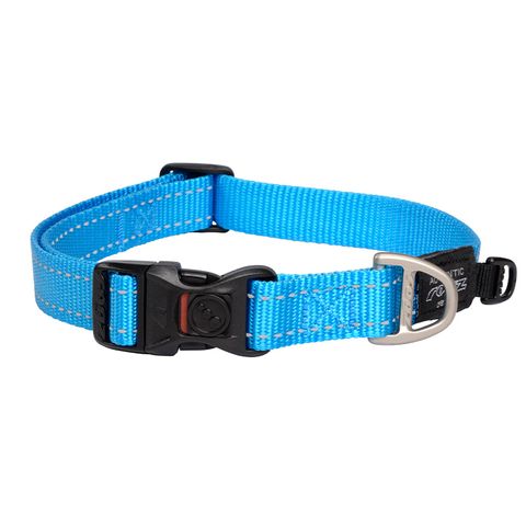 Rogz Utility Classic Collar Turquoise Lge