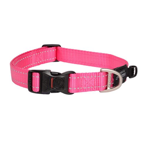 Rogz Utility Classic Collar Pink Lge
