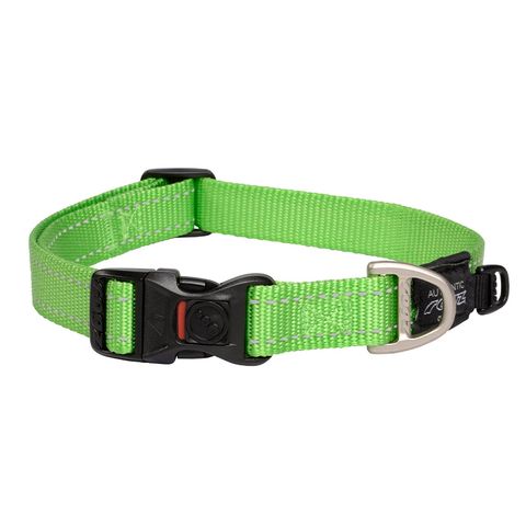 Rogz Utility Classic Collar Lime Lge