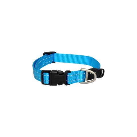 Rogz Utility Classic Collar Turquoise Med