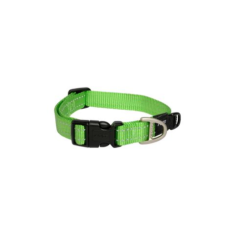 Rogz Utility Classic Collar Lime Med