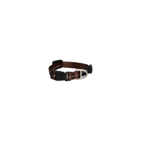 Rogz Utility Classic Collar Brown XSml