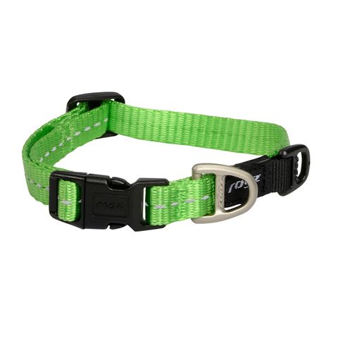 Rogz Utility Classic Collar Lime Sml
